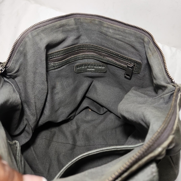 Liebskind Distressed Leather Satchel with Removable Shoulder Strap - Picture 5 of 14